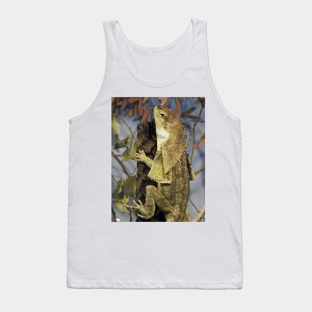 Frilled-neck Lizard Tank Top by kirstybush